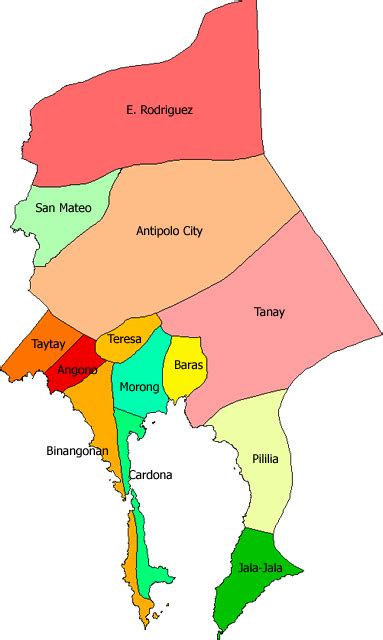 cities in rizal